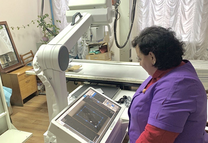 Вітаємо лікарню Хмельницького з придбанням мобільної рентген системи